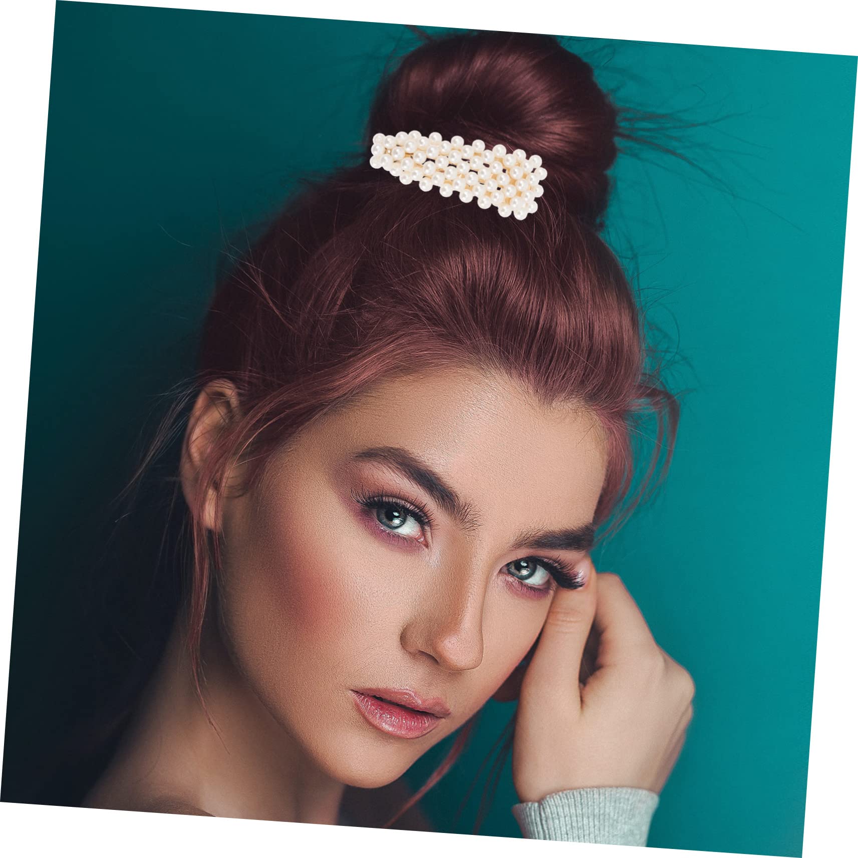 Didiseaon Juego De 3 Horquillas Decorativas Para El Pelo De Novia Para Mujer Sencillas Para Boda Graduación Fiesta 10 Unidades X 3