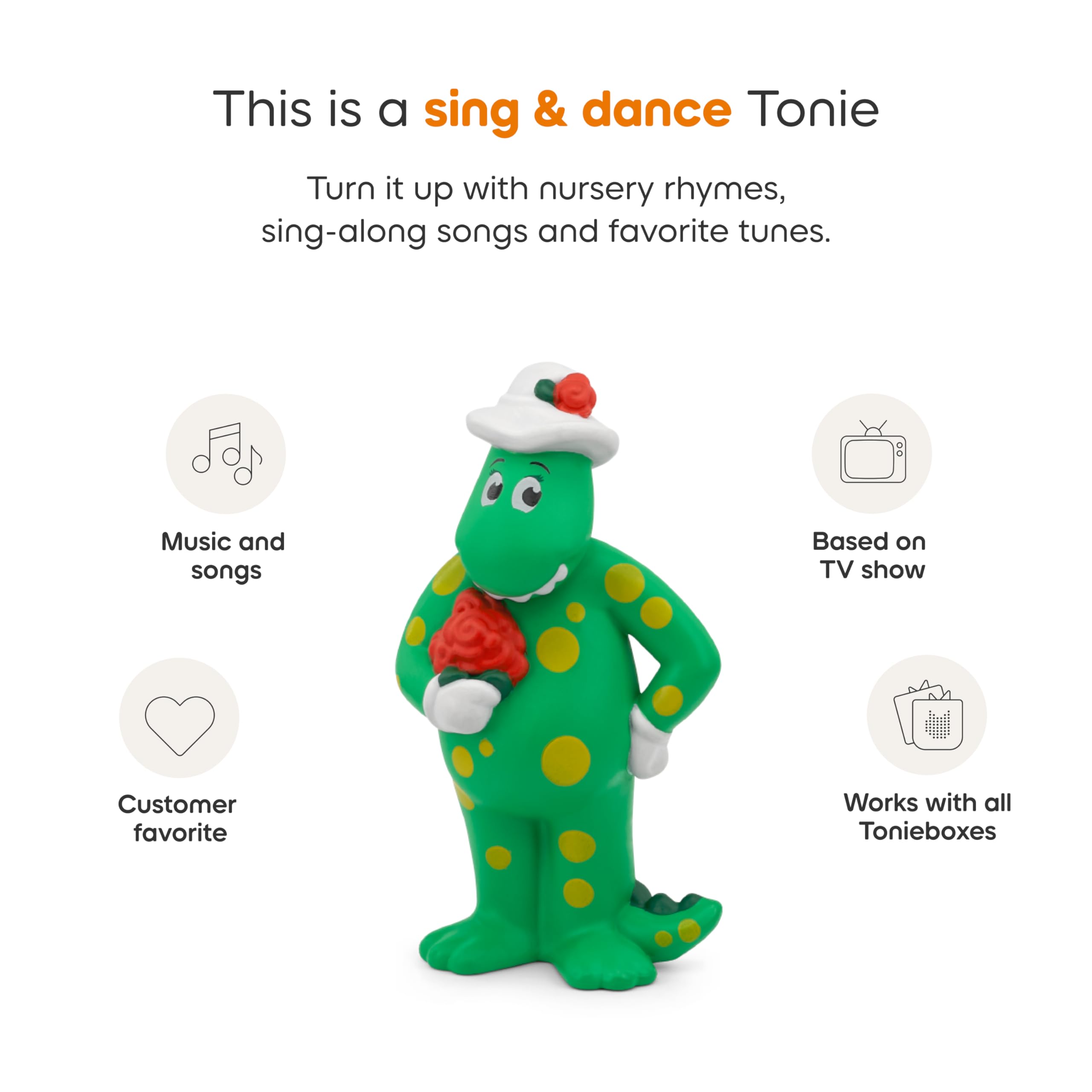 Tonies The Wiggles: Dorothy Dinosaur Audio Toy Figurine - 4