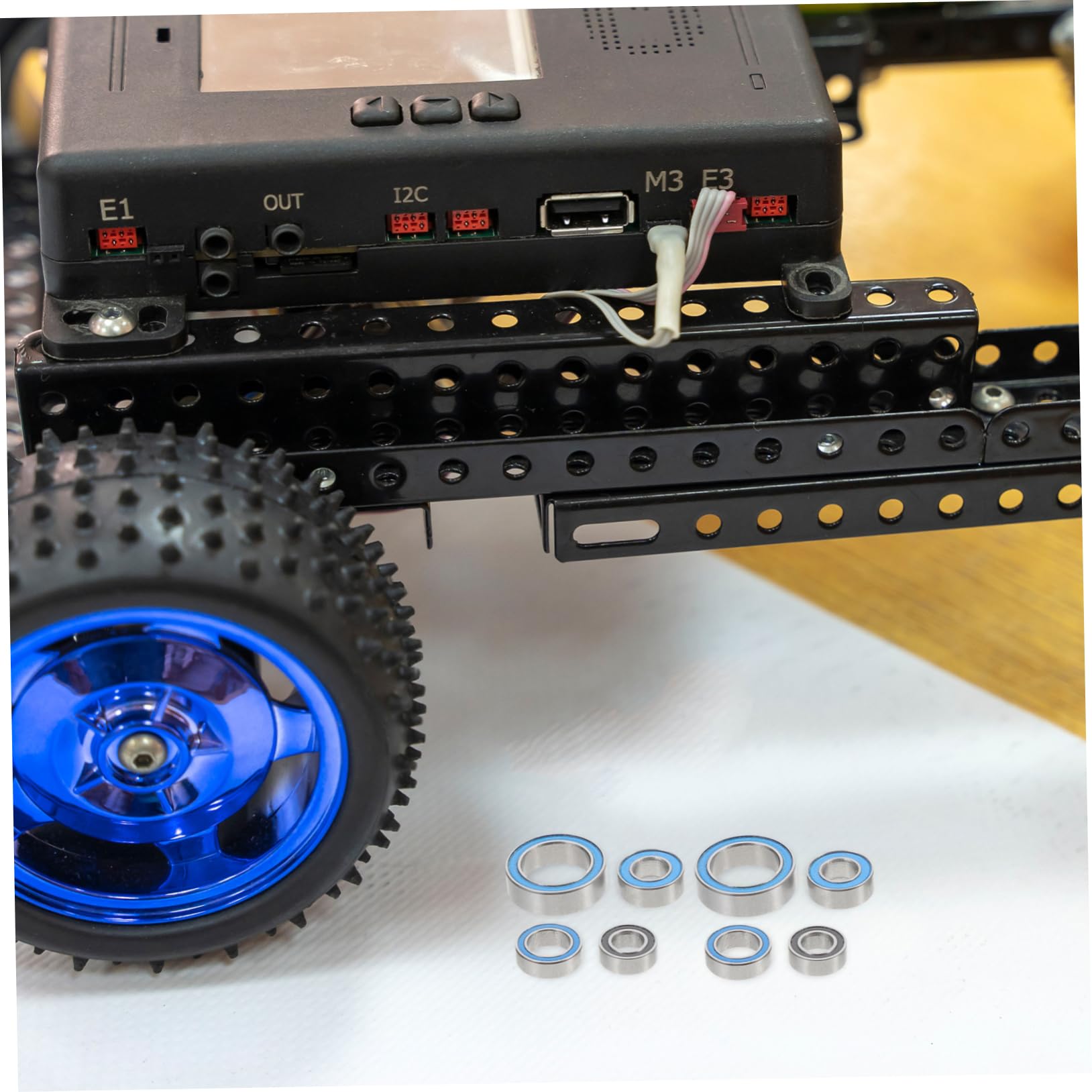 TOYANDONA 5juegos Rodamientos De Precisión Coches De RC Kit De Accesorios De Actualización para Vehículos Todoterreno Rodamientos