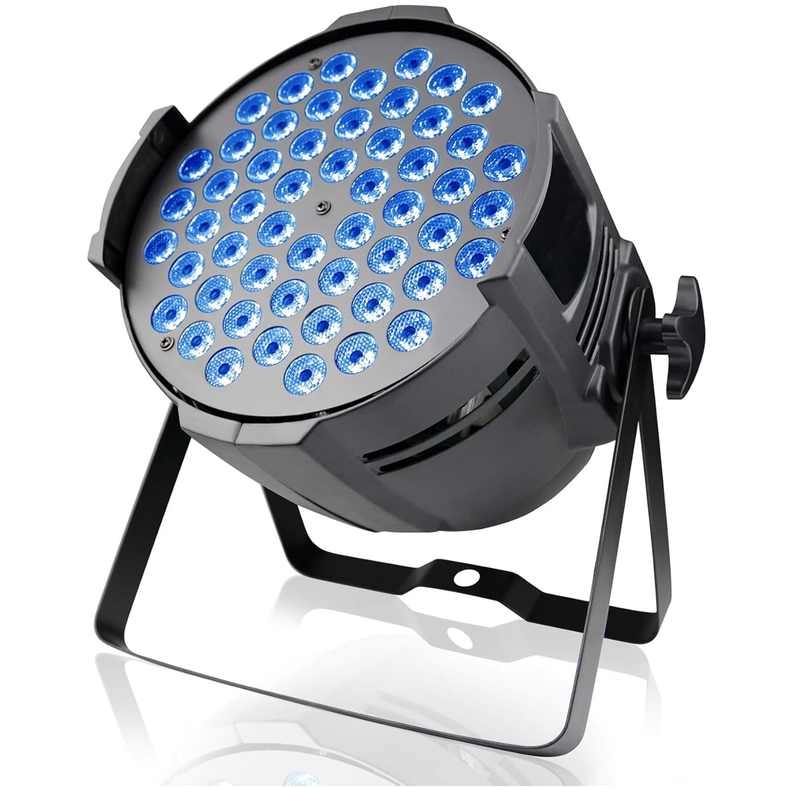 56 LED Par 64 Blinder Licht RGBW DJ Bühnenlichter, drehende Windmühleneffekt Party Beleuchtung mit Sound aktivierte Remote DMX Control Stage Wand Waschlicht für Disco Club Hochzeit Geburtstag