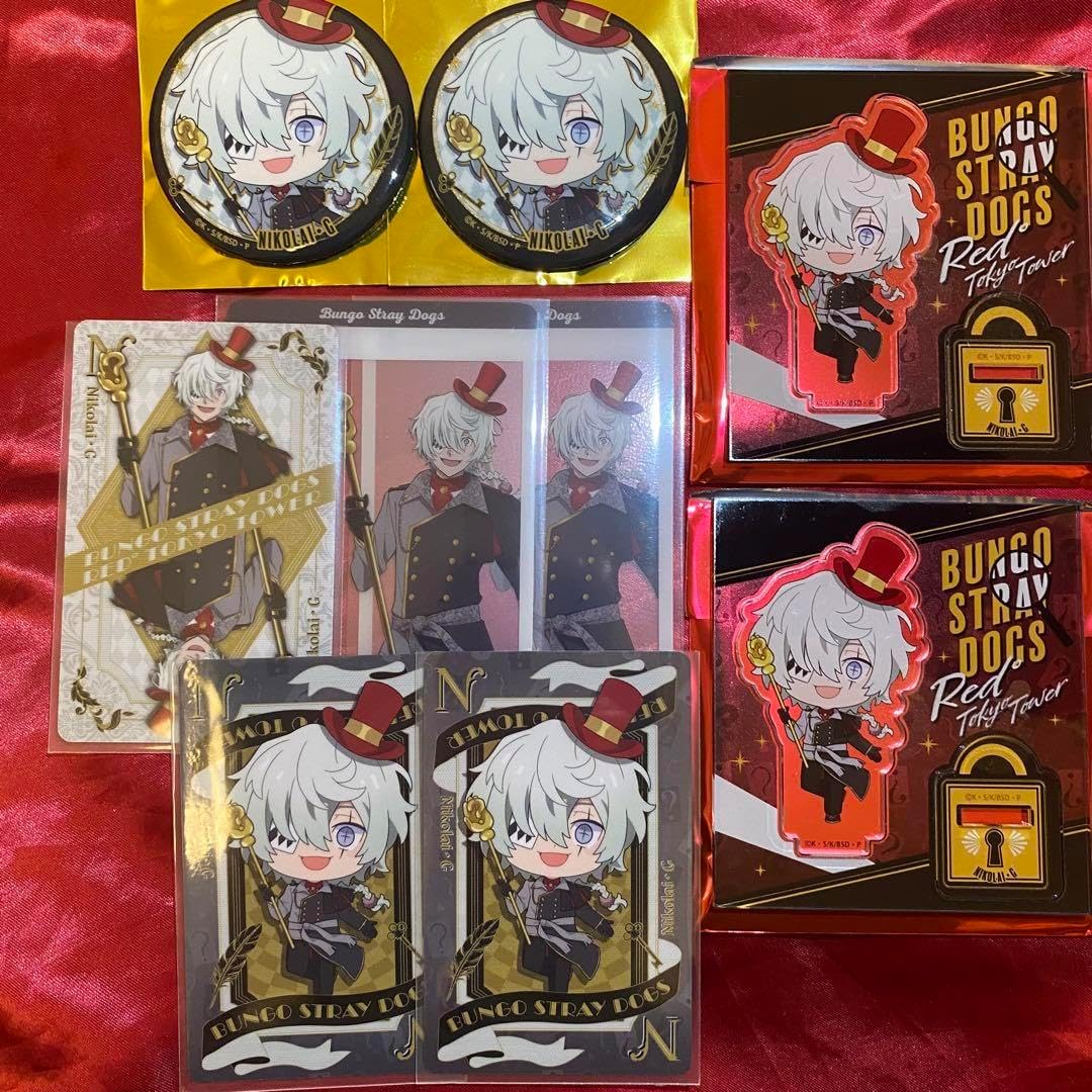 文スト ゴーゴリ 東京タワーコラボ缶バッジ 文豪ストレイドッグス