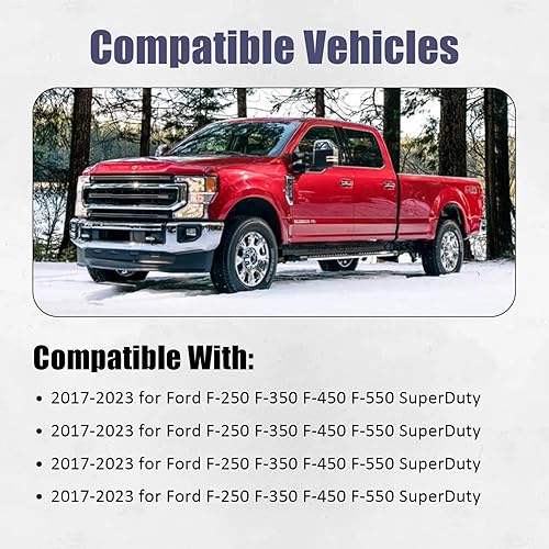 Miniatura 2 de Tapas cromadas para Ford F-250/F-350/F-450/F-450/F-550 Super Duty 2017-2023