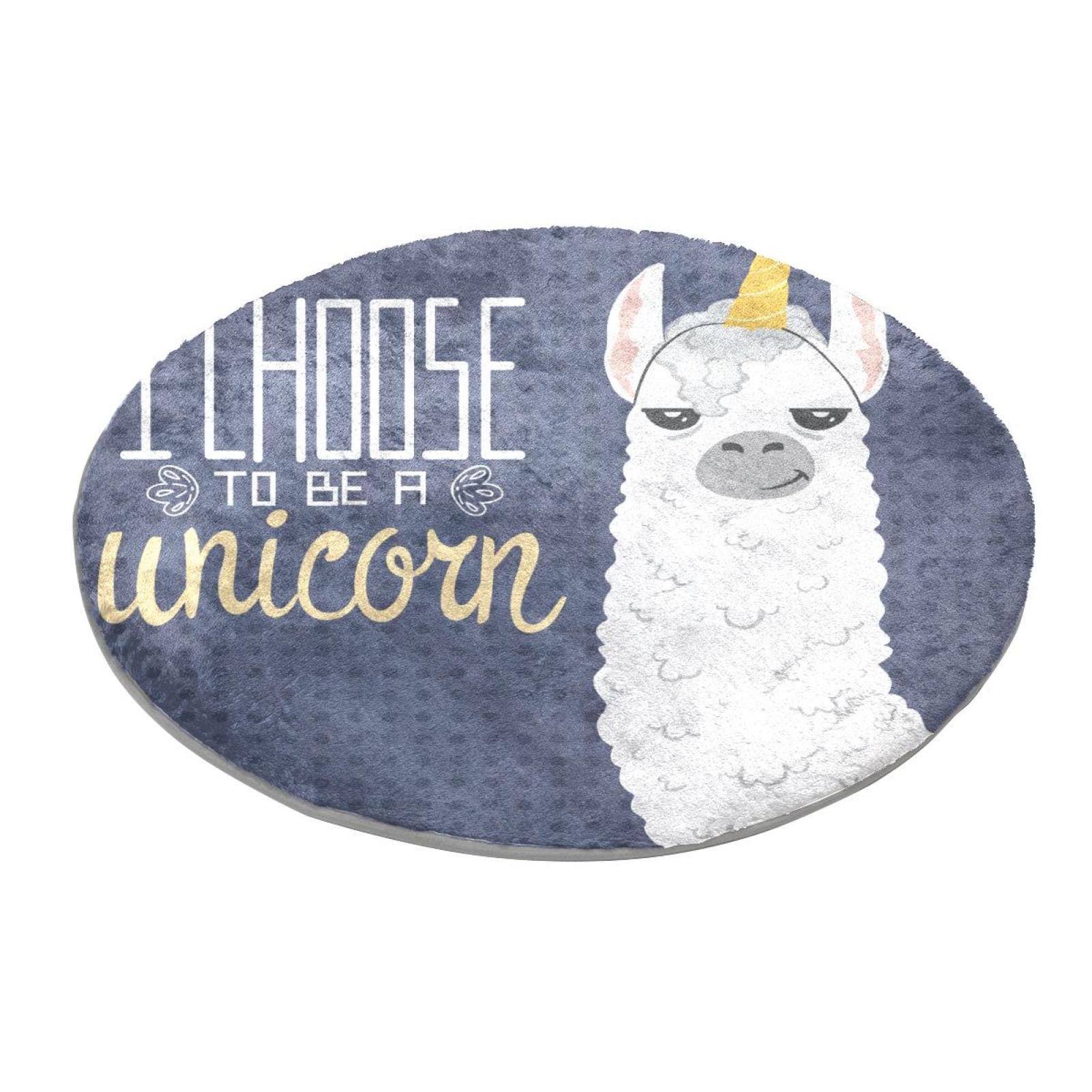 Tapis rond licorne pour créer un cocon magique à la maison