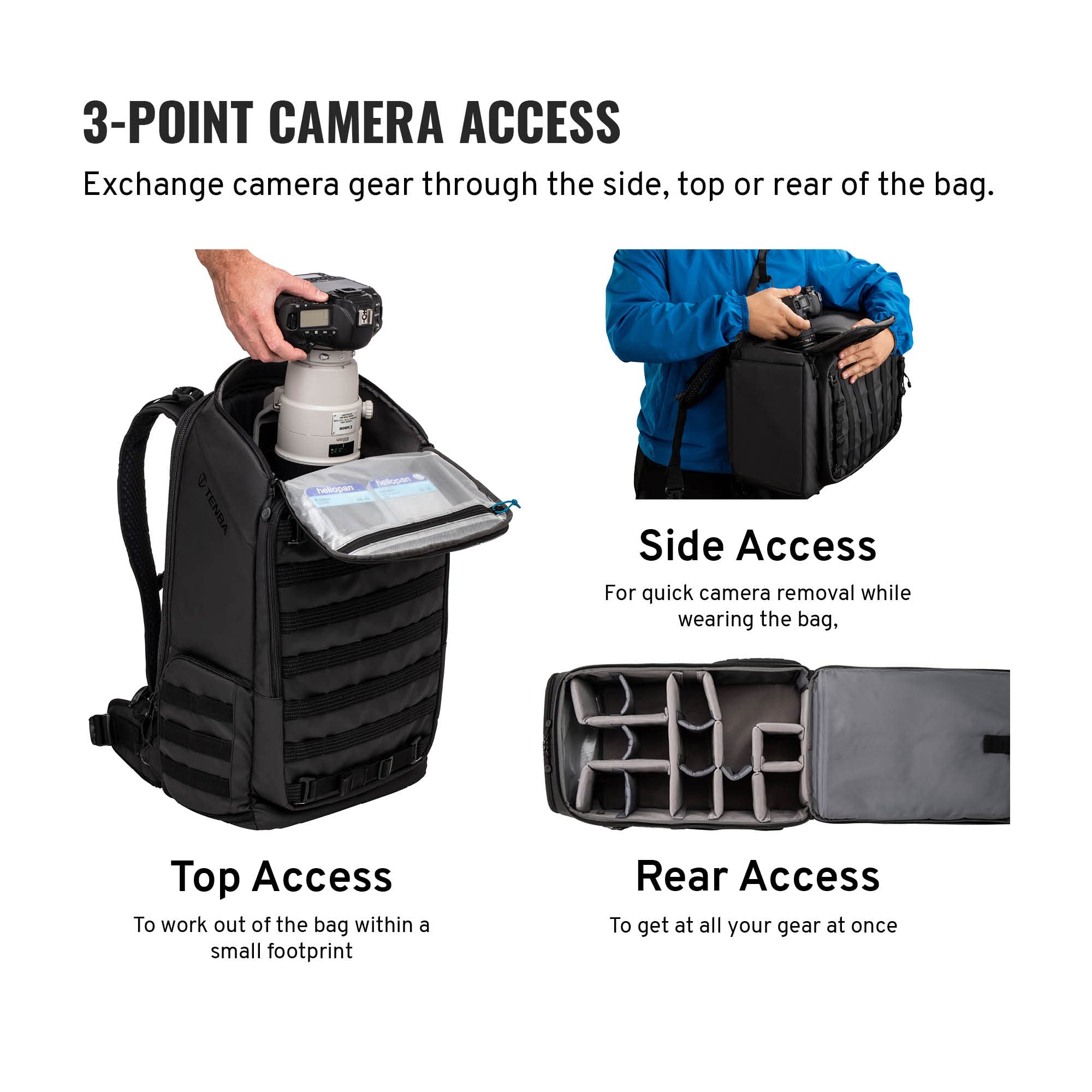 Amazon.co.jp: テンバ 637-703 アクシスタクティカルバックパック 32L 