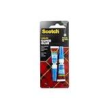 Scotch Super Glue Liquid, .07 oz, 2-Pack, Fast Drying Liquid Formula (AD117) – view 1