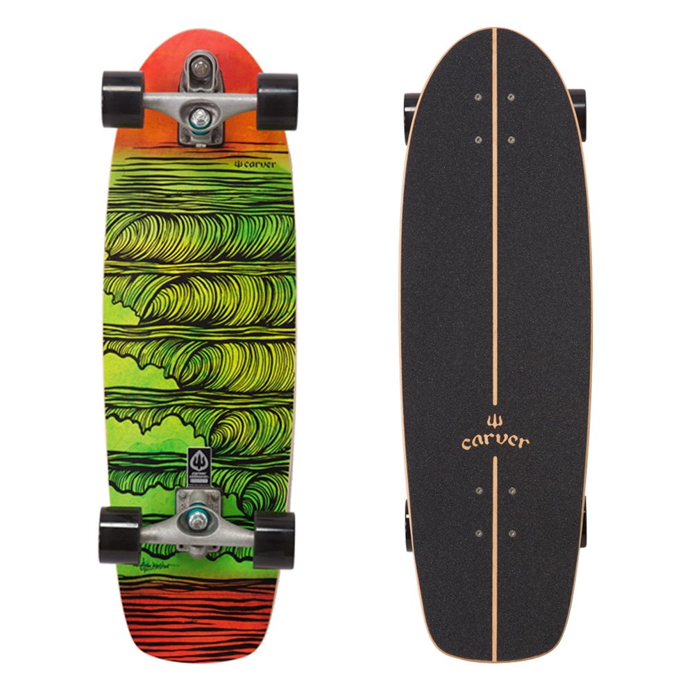 Amazon | carver(カーバー) スケートボード Stacked 31.25