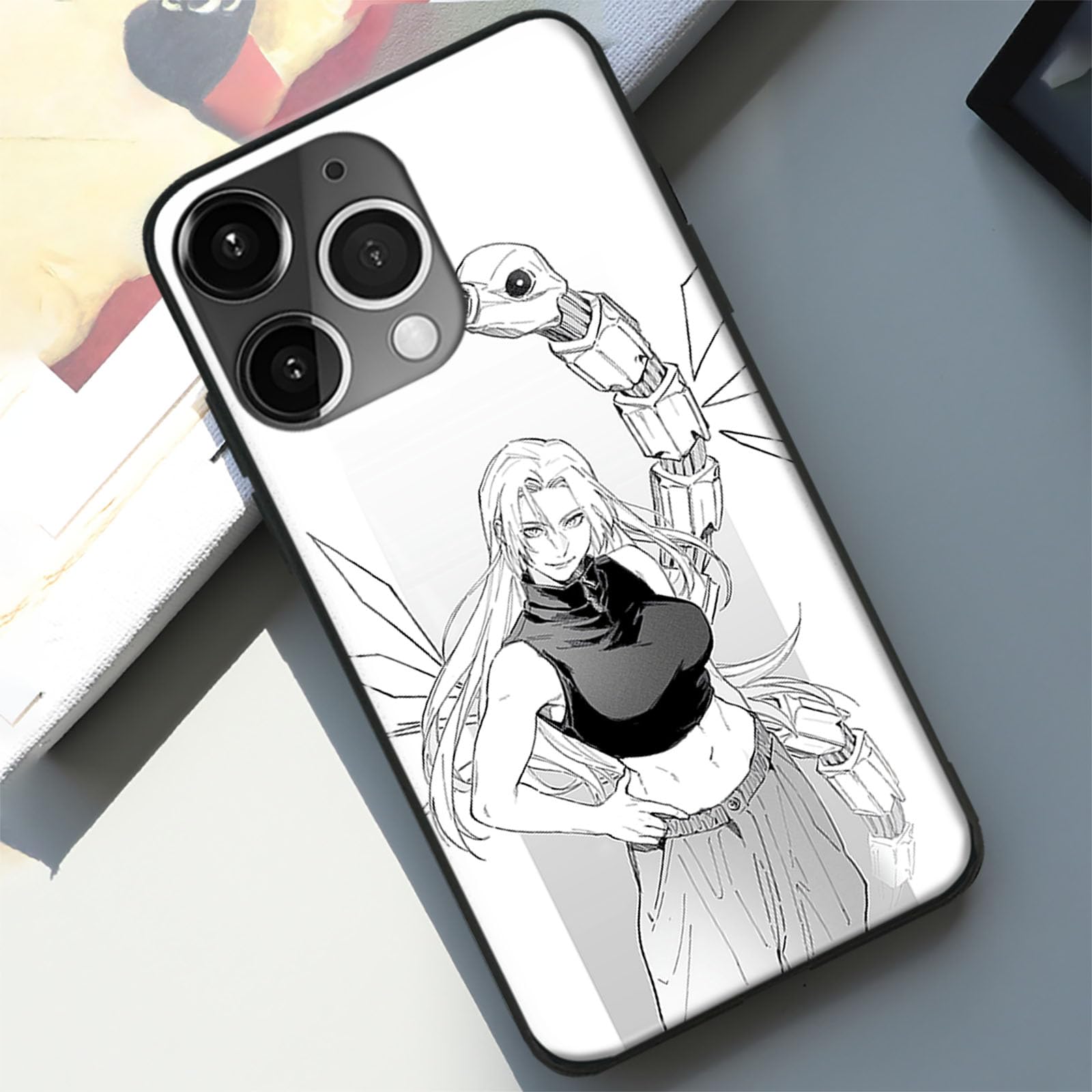 Amazon.com: Akatxezy Yuki Tsukumo Anime - Funda de protección para