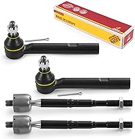 Vista 139 de Metrix Premium Chassis Parts - Kit de 4 piezas de extremos de barra de acoplamiento frontal exterior e interior compatible con Nissan Pathfinder