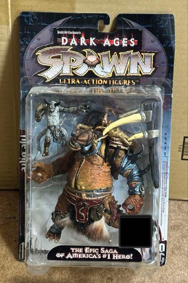 Spawn Dark Ages The ORGE オーガ Figure The Ogre-Auger Equipped