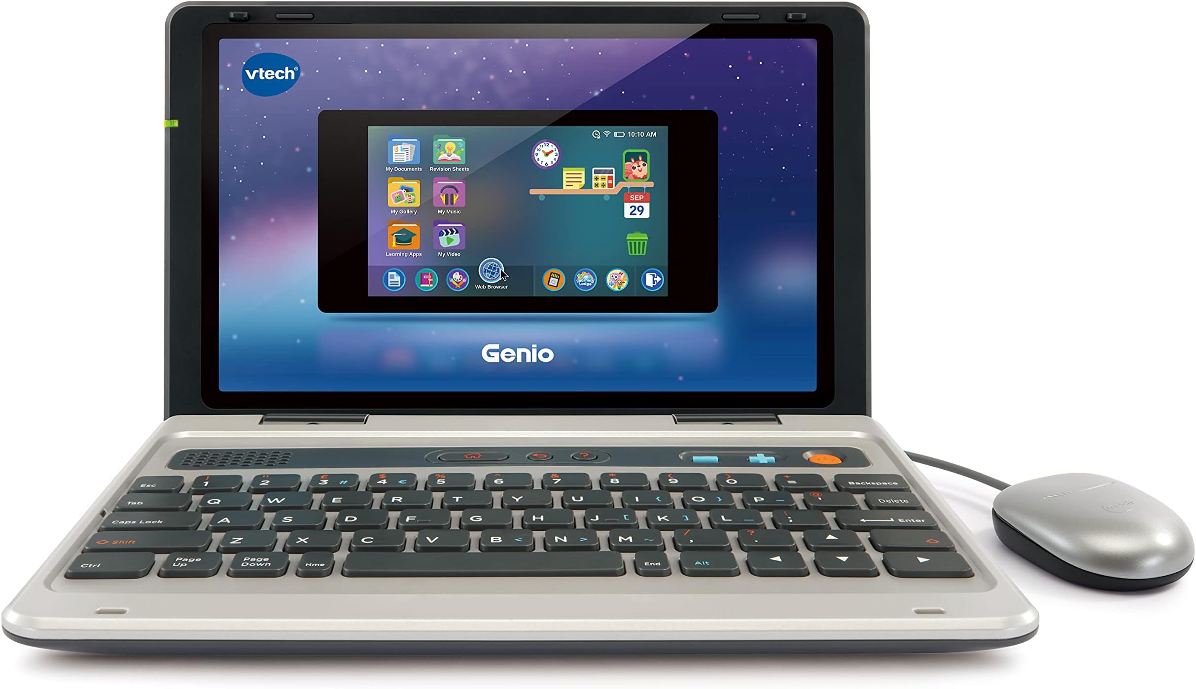 VTech Silver Genio My First Laptop with 80 Plus Activities and Games