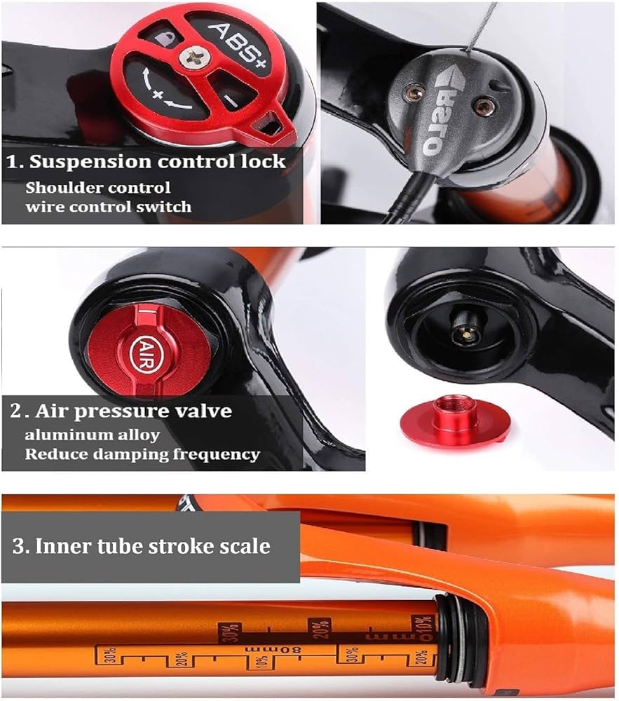 エアサスペンション 140mmトラベル Amazon.co.jp: MTBエアサスペンションフォーク、トラベル140mm