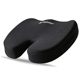 Memory Foam Seat Cushion for Office Chair U-Shaped Ergonomic Chair Pad with Back Support Ideal for Desk Chair Gaming Chair Office Desk Car Seat Use - Amazon product rated Grade A