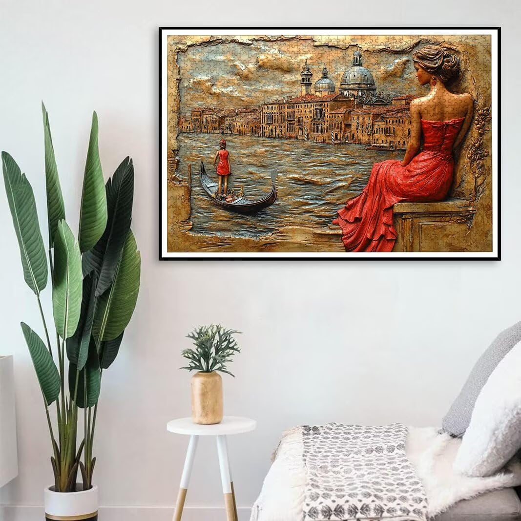 Puzzle 2000 Pezzi, Puzzle Venezia, Misura: 100x71cm, Regalo Donna -8769