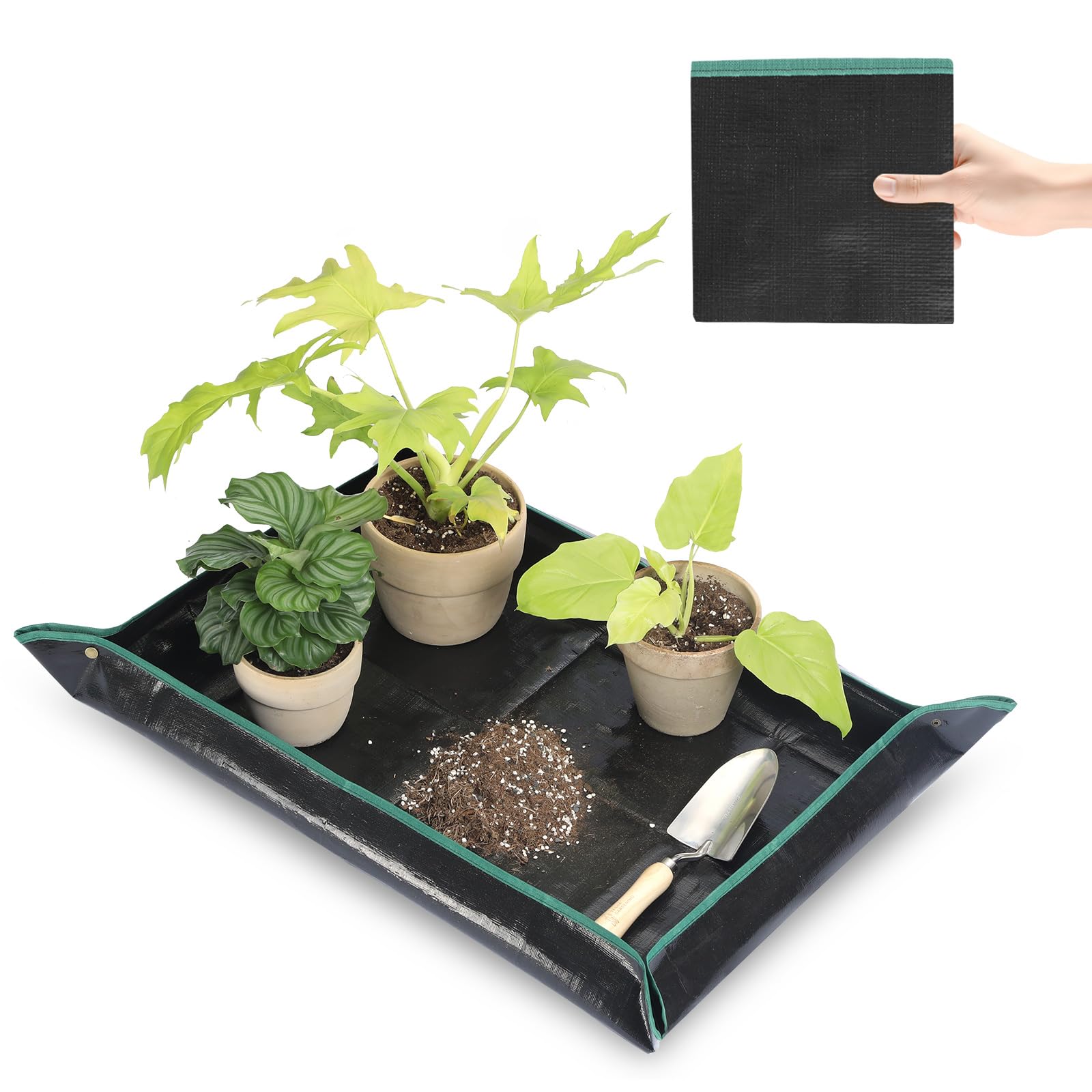 Waterproof Repotting Mat Super Thick for Potting Soil &amp; Mix 39.5"x29.5"