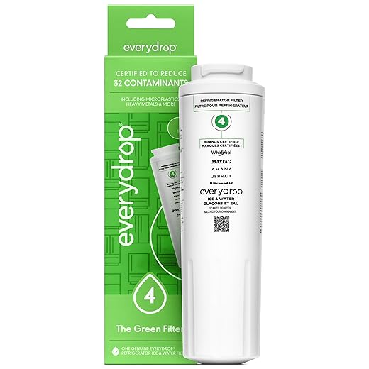 everydrop by Whirlpool Ice and Water Refrigerator Filter 4, EDR4RXD1, Single-Pack