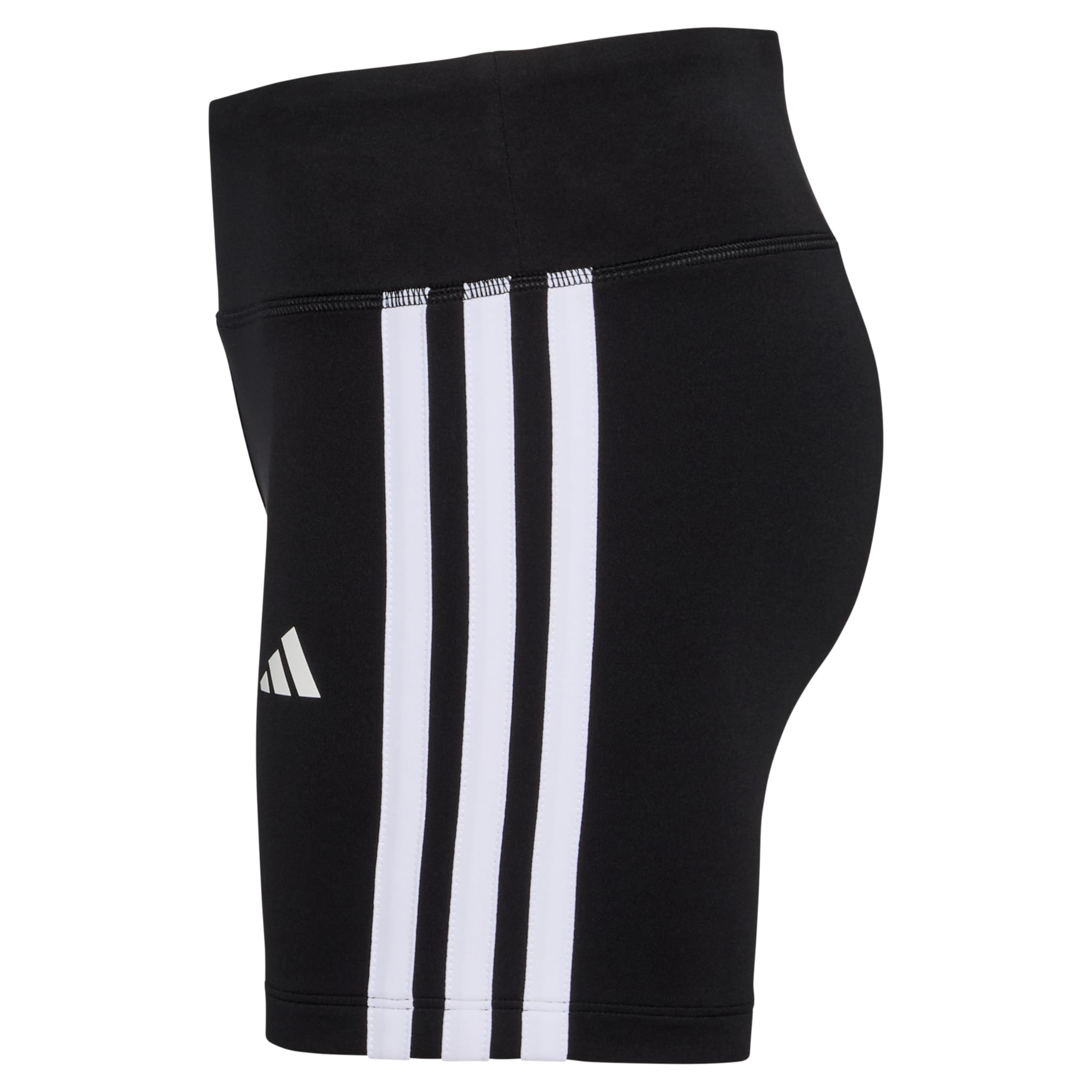 adidas Girls' 3-Stripe Bike Short, Black