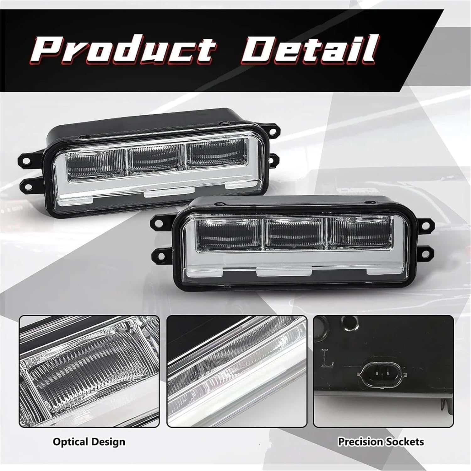 スポットライトフォグランプ フォグランプ LED DRL デイタイムランニングライト フロントバンパー ドライビングヘッドライト タ