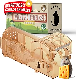 Trampa Ratones Vivos - Trampas para Ratones Trampas para Ratas Ratoneras para Atrapar Ratones Ratonera Trampas para Ratones Vivos Trampa Raton Atrapa Ratones Trampa Ratas Trampa para Ratas Mouse Trap