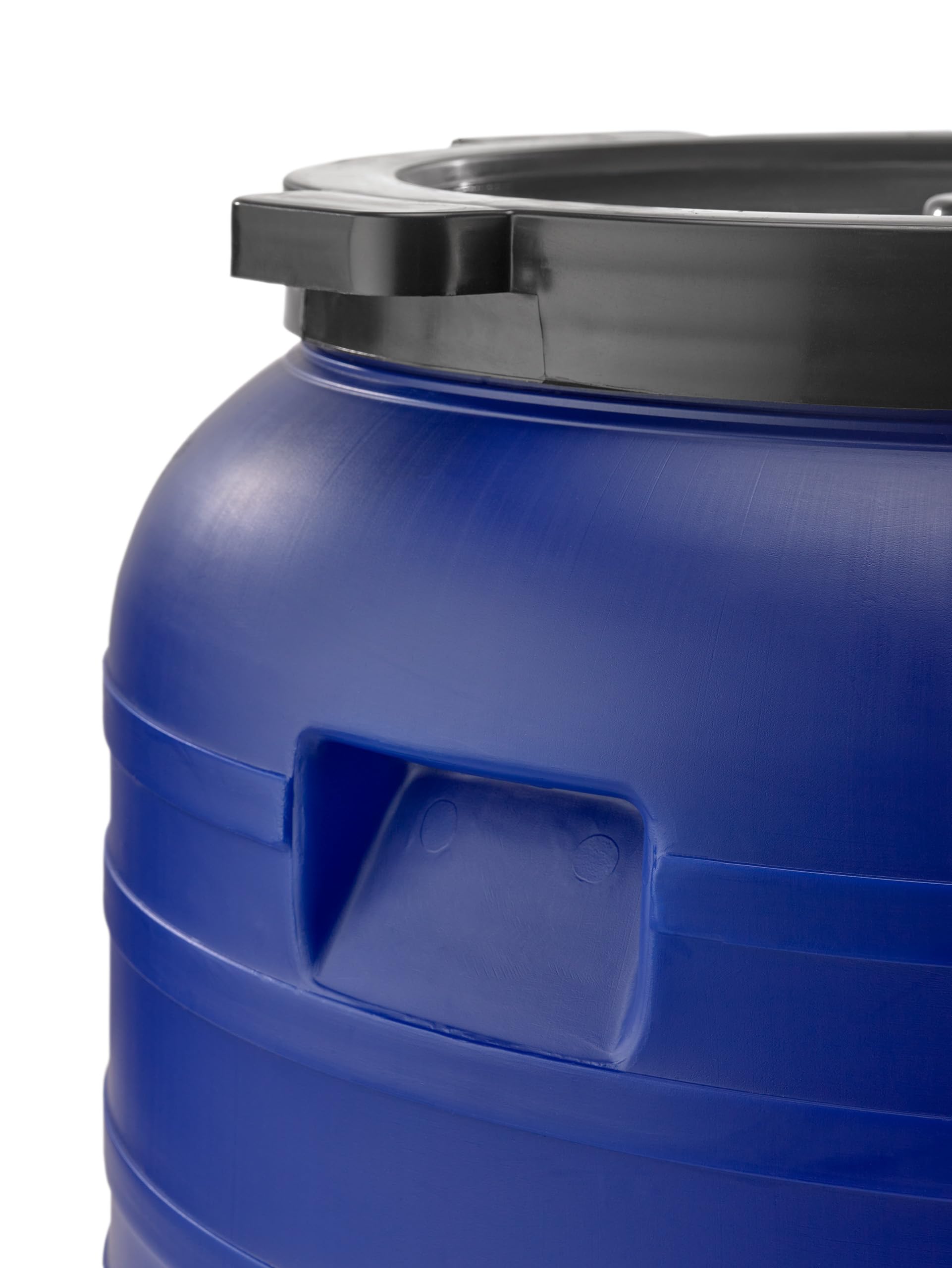 Fass mit Wasserhahn, Durchmesser 52 cm, Fassungsvermögen 100 Liter