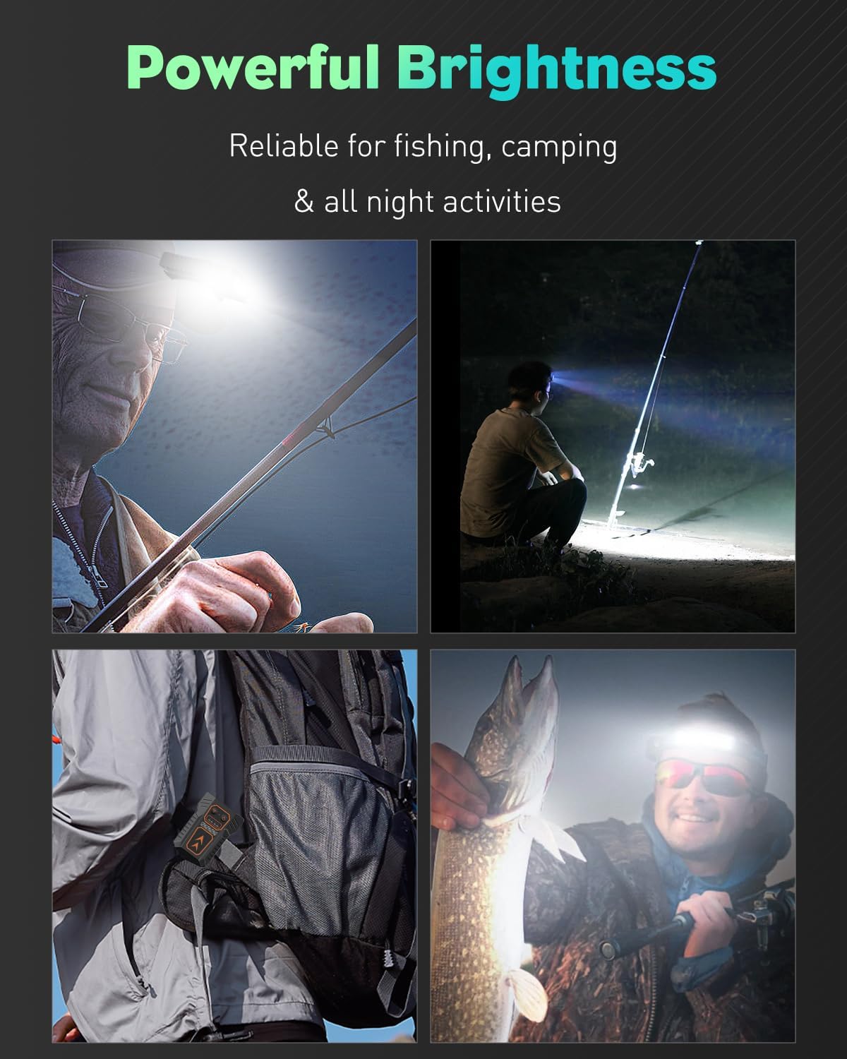 Pawfly Ultra Quiet Live Bait Aerator USB Rechargeable Battery Air Pump for 5-100 Gallon Bait Bucket Portable Battery Powered Oxygen Pump for Outdoor Fishing Power Outage and Fish Transportation