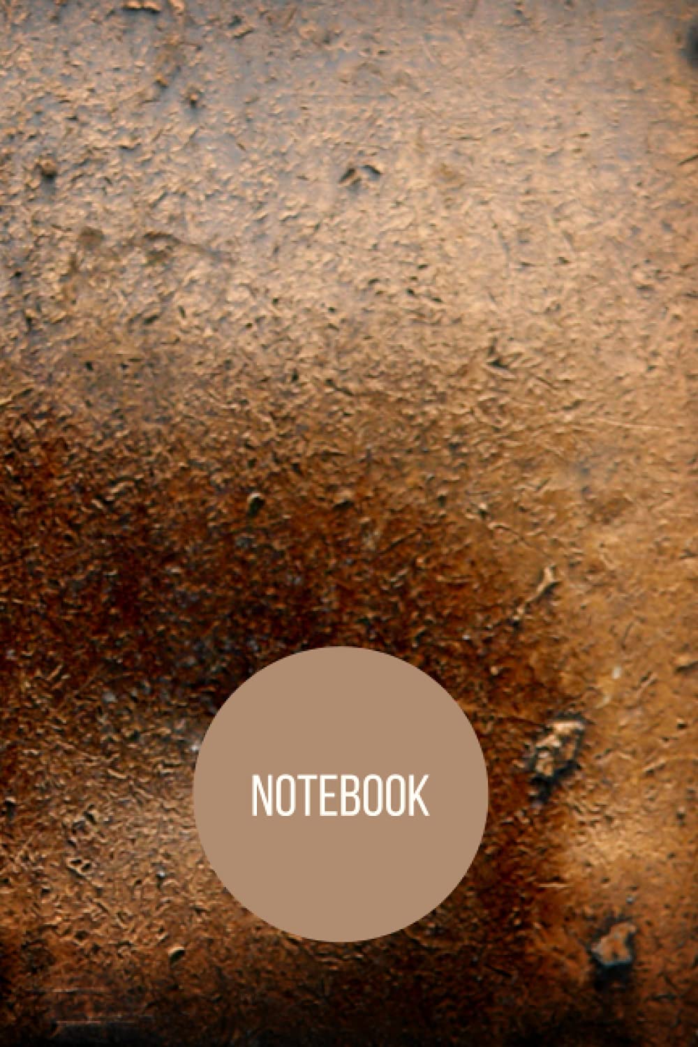 Bronze Notebook: blank lined composition journal | Bronze notebook | 100 pages