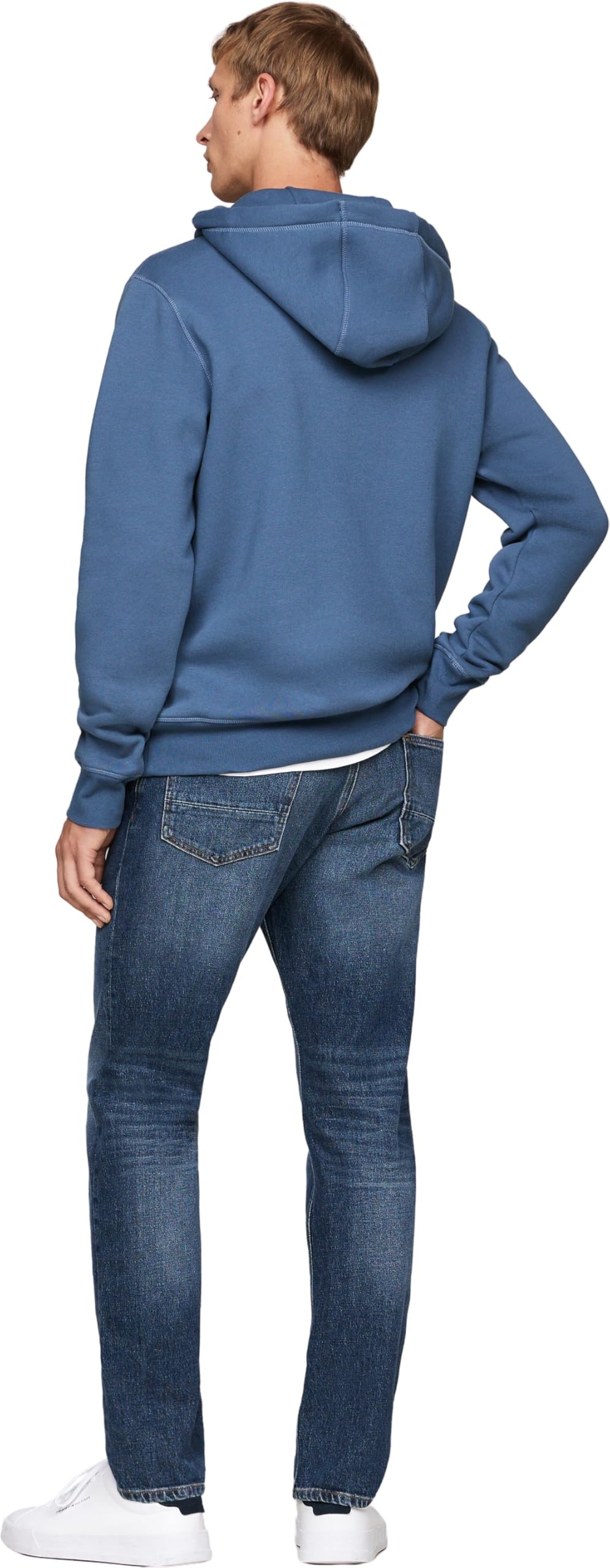 Tommy Hilfiger Sweat à Capuche Homme Tommy Logo avec Capuche