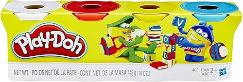 Miniatura 4 de Play-Doh Paquete de 4 latas de 4 onzas, colores clásicos