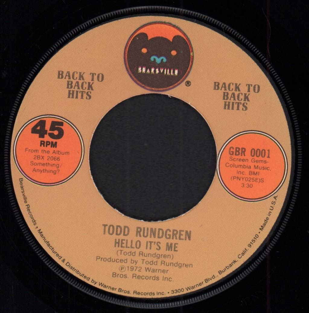 Amazon.com: Todd Rundgren - Hello, It's Me A Dream Goes On Forever back ...