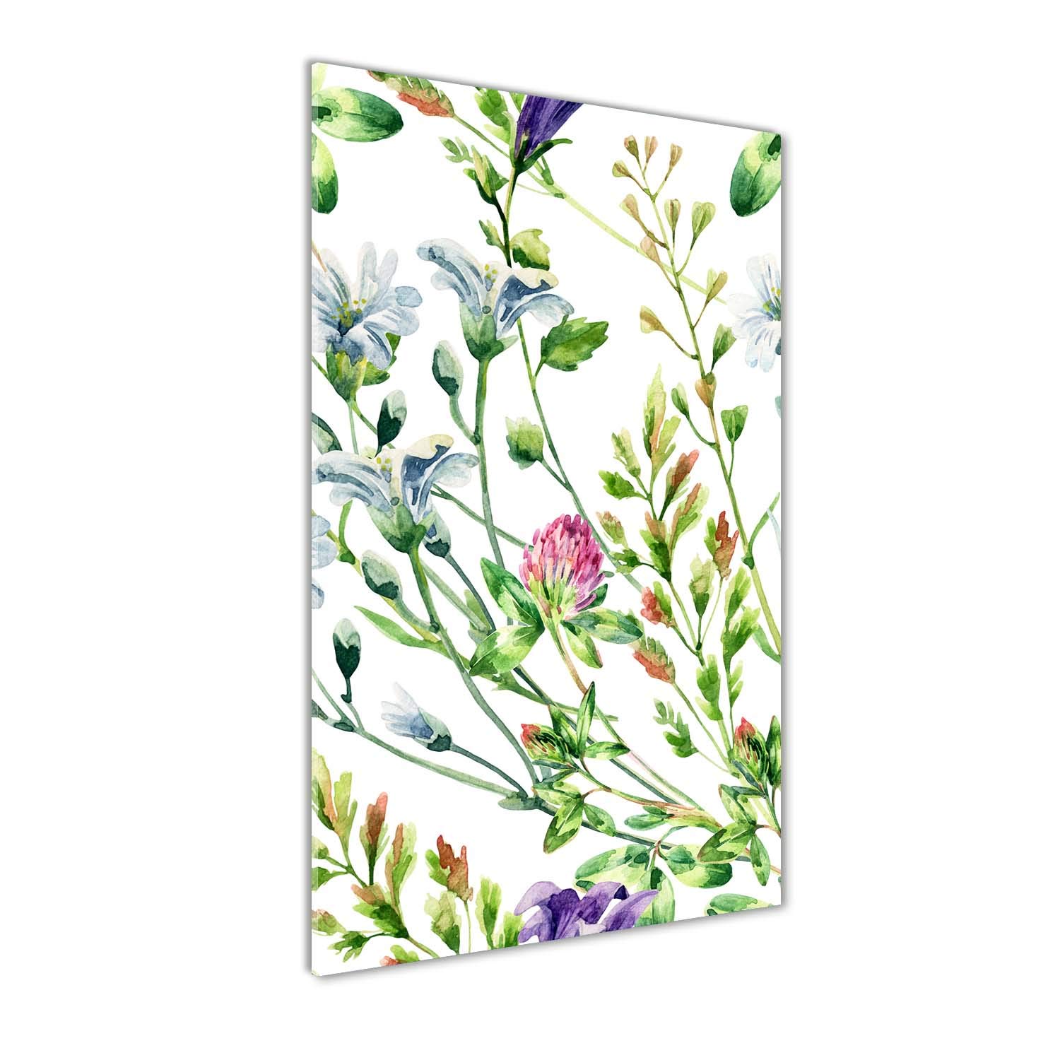 Tableau Sur Verre Trempé Tulup 50x100 Cm - Motif Piments Rouge, Style Moderne, Neuf Sous Emballage