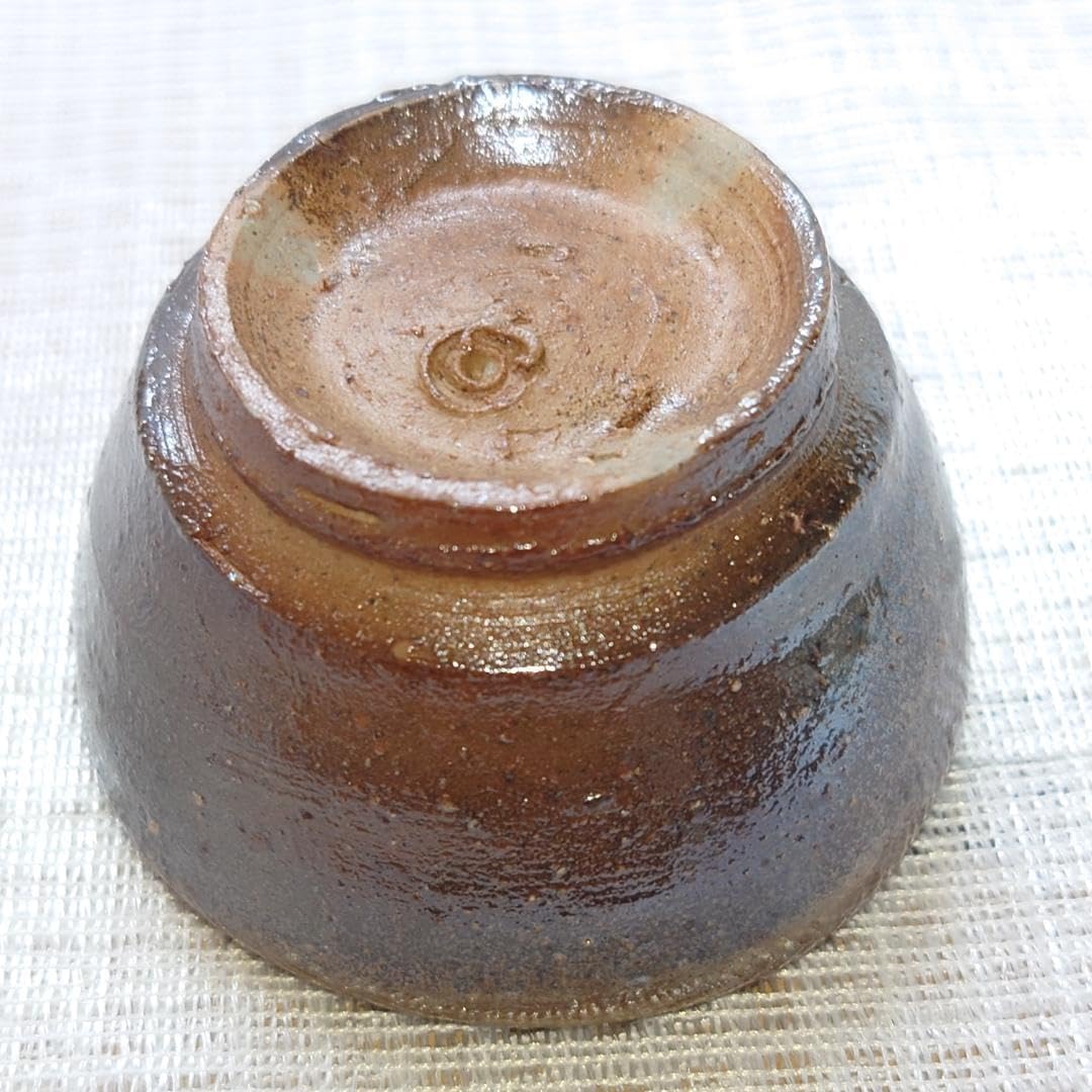 金重有邦 228 金重有邦 ぐい呑 備前焼（共箱あり）岡山県