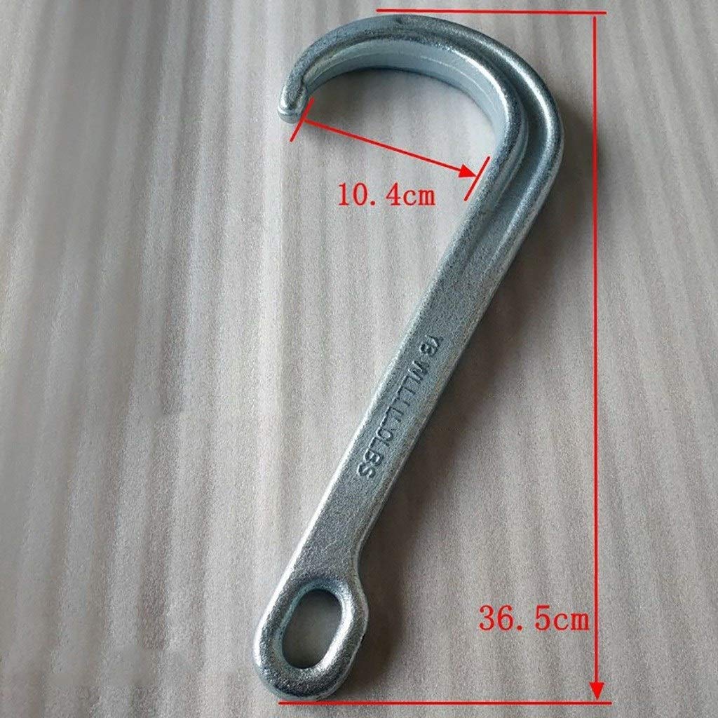 Gancio Di Traino A J Doppio - 5T Per Auto, Catena Di Trasporto Resistente - Foto 9