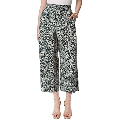 Jessica Simpson Womens Rosalie Wide Leg Pull on Crop Pant with Slant Pockets Standard