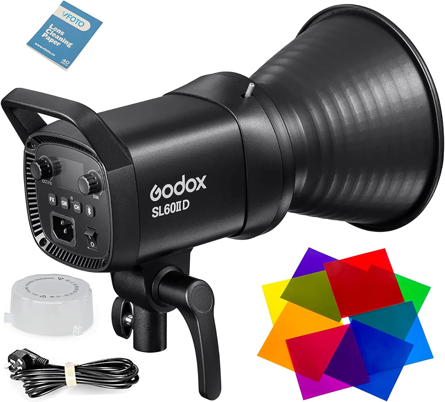 Godox Sl60ii D Led Review Godox SL60IID Daylight LED Vidéo Lampe De Studio, 70W 5600K 18600 Lumens LED Continuous Light, Bluetooth Contrôle Et 8 FX Effects LED Lampe Avec Bowens Mount Godox Sl60ii D Led Review Godox SL60IID Daylight LED Vidéo Lampe De Studio, 70W 5600K 18600 Lumens LED Continuous Light, Bluetooth Contrôle Et 8 FX Effects LED Lampe Avec Bowens Mount