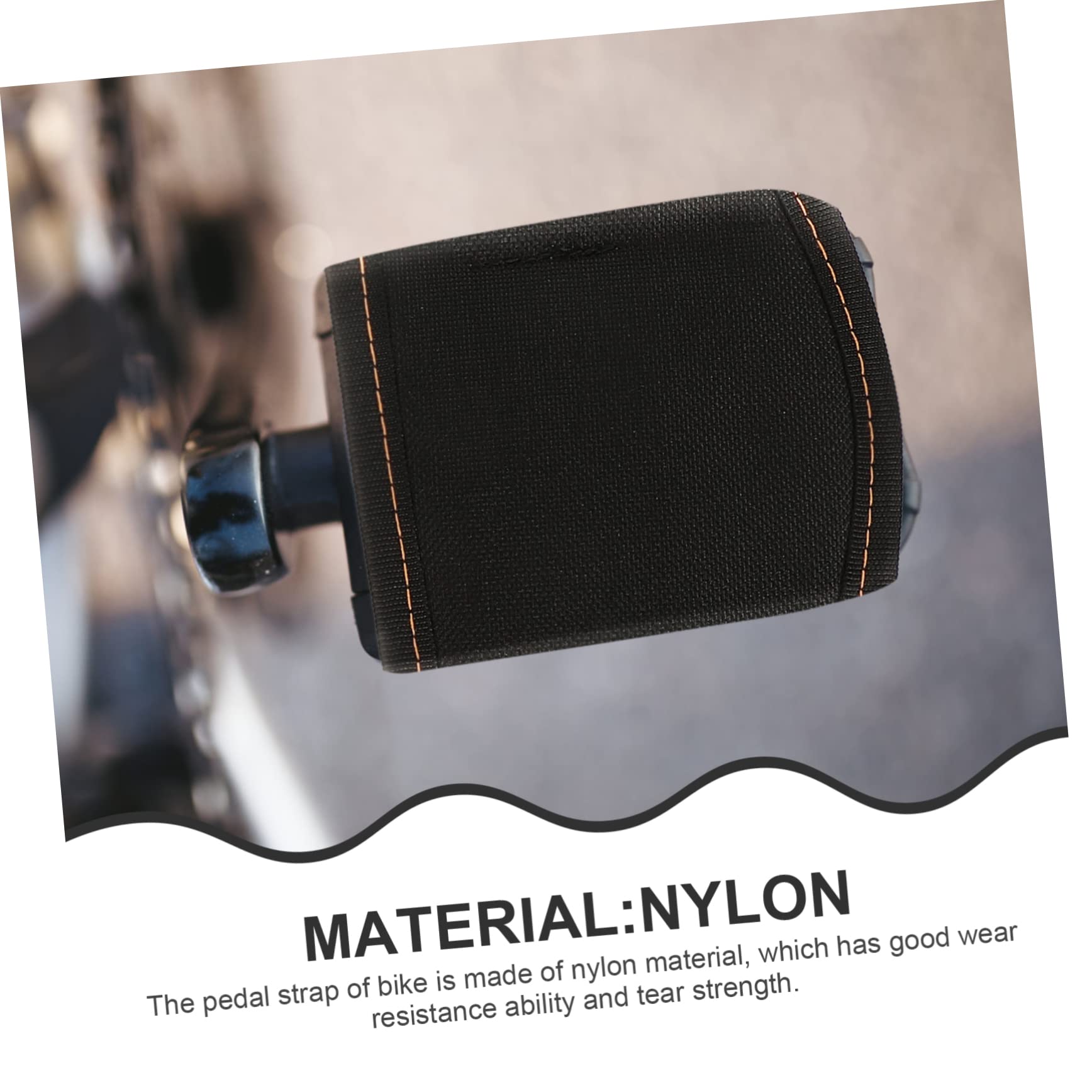 OHPHCALL 1çift Bisiklet Pedal Koruyucu Pedal Kapağı Dayanıklı Malzeme Dış Mekan Mekan Kullanımı Için Uygun Kolay Açılıp Kapanabilen Yapışkan Tasarım Spor ve Outdoor