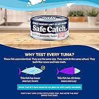 Vista 5 de Safe Catch Wild Albacore Atún. latas de 5 onzas