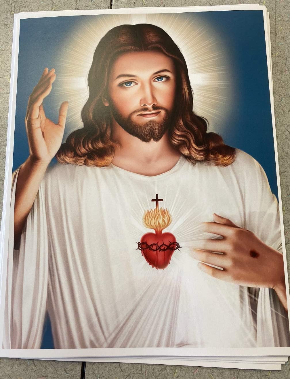 Divine Mercy Jesus Poster 11 X 14 Inch Poster- Divine Mercy- two posters