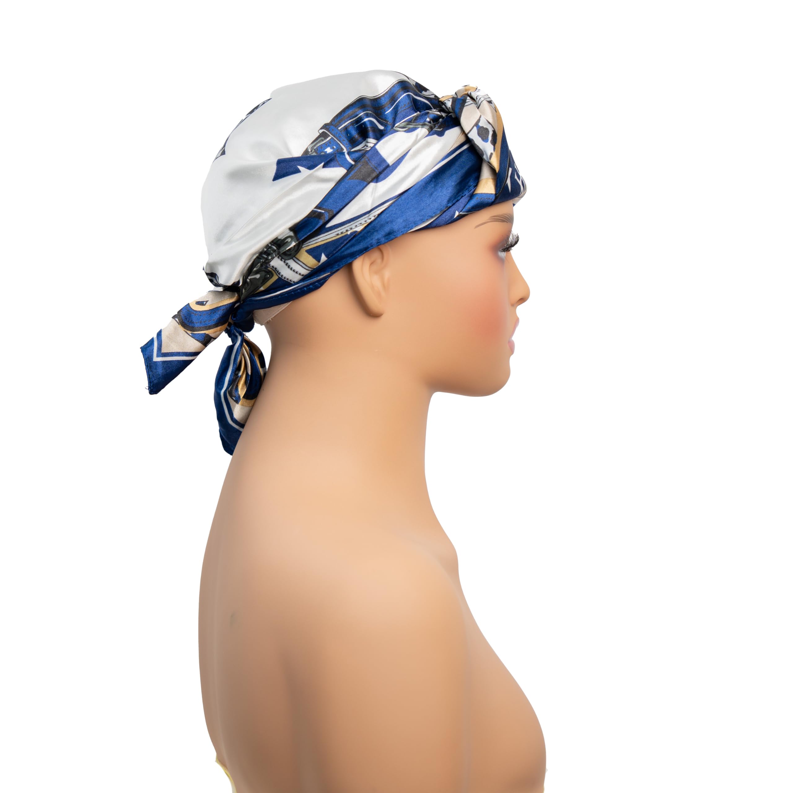 Amazon.com : ROSEBONY Wrap Cap Hair Net with Scarf, Heatless  display picture 1