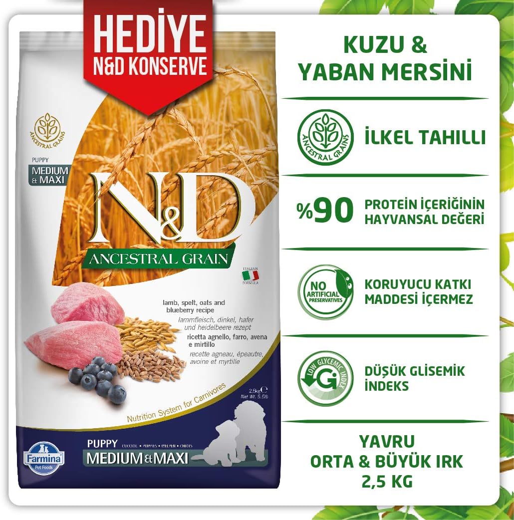 Farmina N&D Lamb Blueberry Puppy Food lb Togo Ubuy