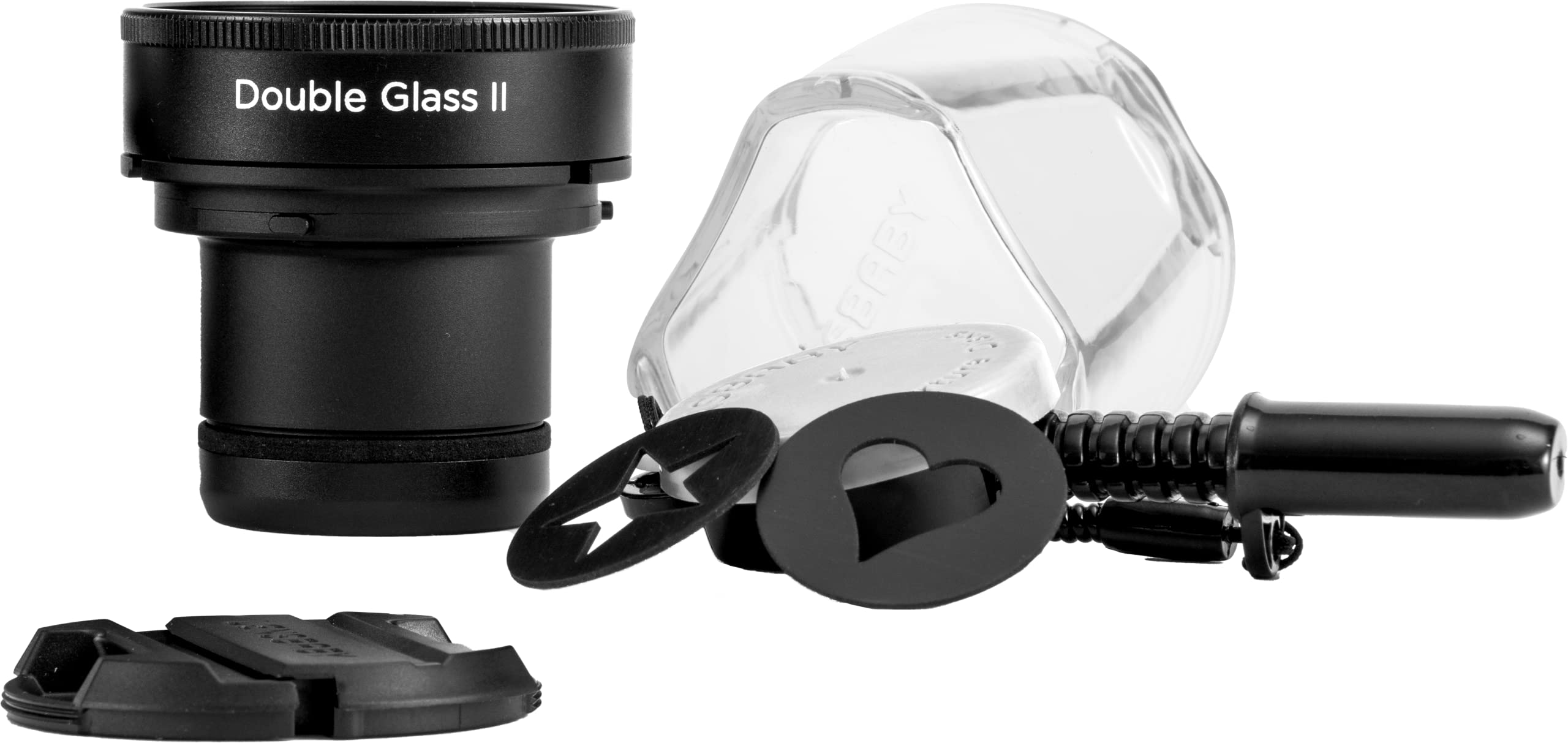 LensBaby - Ottica Doppio Vetro II - Versione migliorata - Compatibile con tutti gli obiettivi Optic Swap attuali e precedenti - Diaframma regolabile manualmente