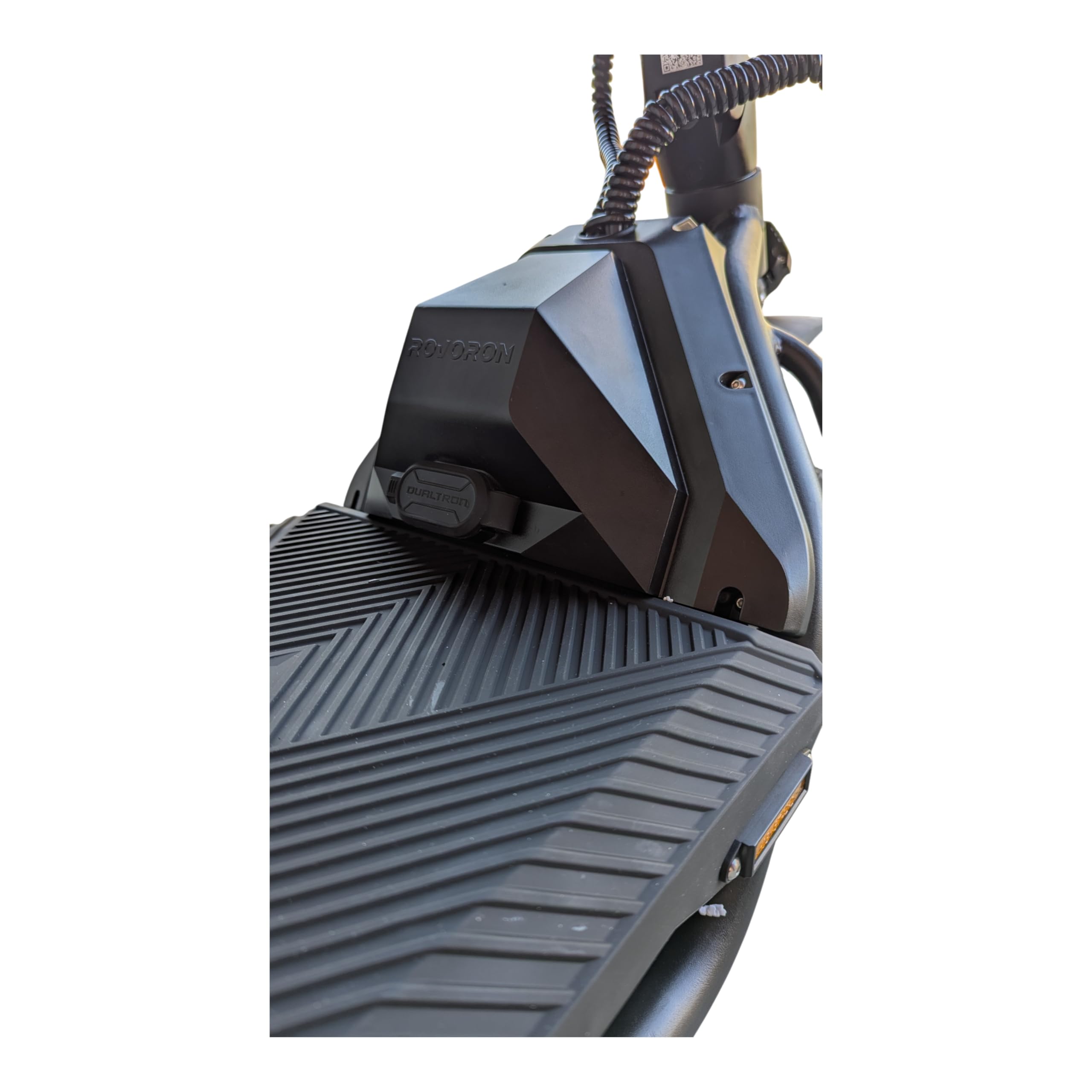 ROVORON R7 Patinete Eléctrico, 60 V 28 Ah, Motores Dobles, Neumáticos Tubeless, Firma LED