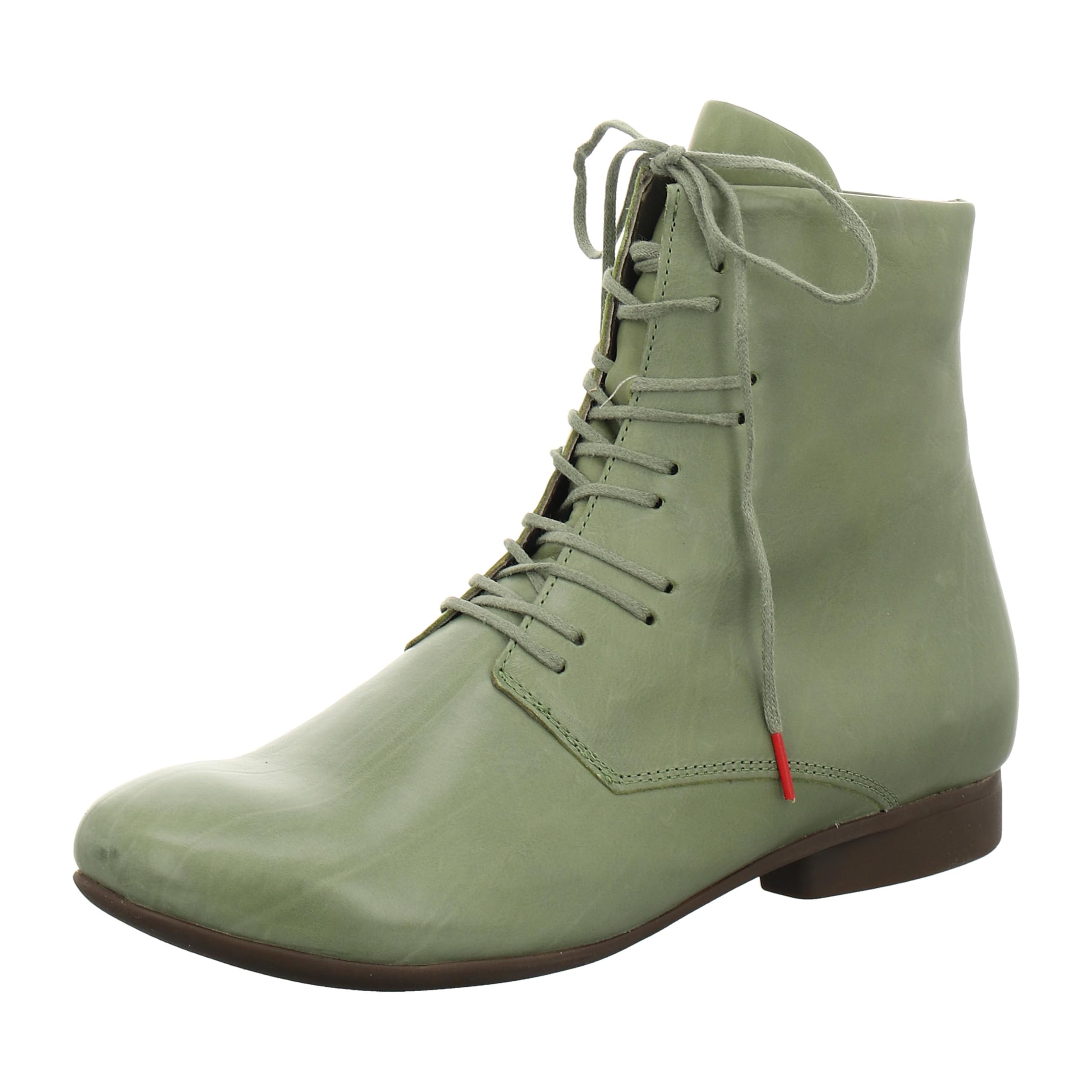 Think! Women's Guad2 Leather Lined Sustainable Boots, 7010 Jade, 36.5 EU