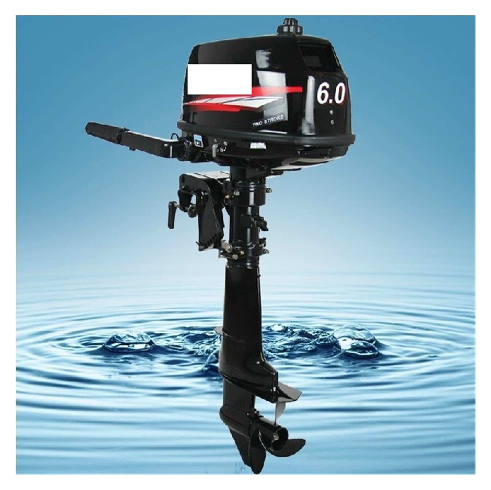 CUDTAPI 2 Stroke 6horsepower Outboard Motor， Boat Engine，