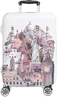 كافر ليكرا مميز لجميع شنط السفر متعدد الالوان شكل 1 15 مقاس S يناسب شنطة ارتفاعها : 48 -53سم و عرضها 32-36 سم عمقها 20-24سم من هوم برينت