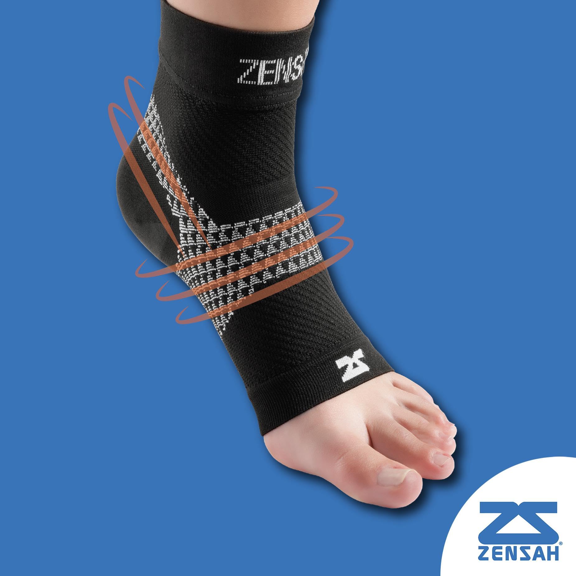 Zensah Herren Pf Compression Sleeves (Pair) Kompressionsbeinbandage