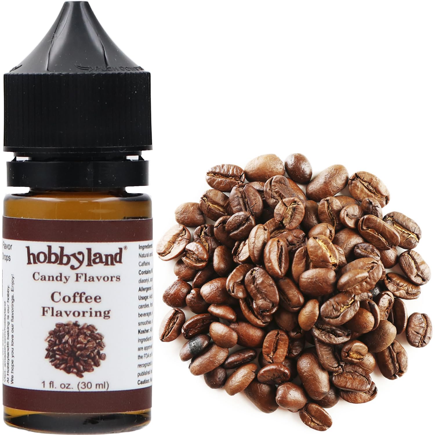 Buy Candy Flavors (Coffee Flavoring Caffeine, 1 Fl Oz) Use as an