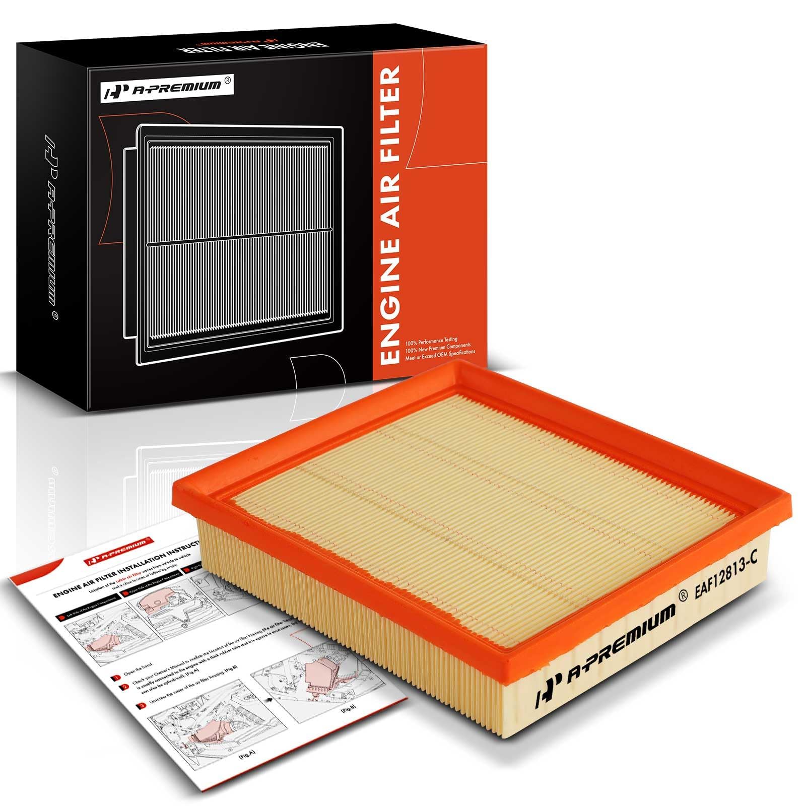 Amazon.com: A-Premium Front Engine Air Filter Compatible with Ford