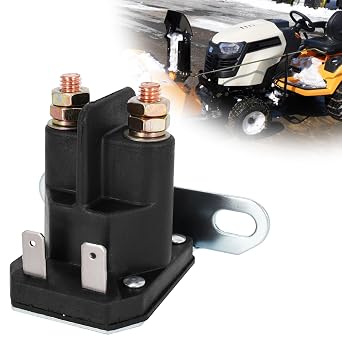 Starter Relay Solenoid 12V for John Deere L100 L105 L108 L110 L111 L118 L120 LA135 LA140 LA145 LA150 LA155 LA165 LA175 X110 X120 X140 Z225 Z425 Z445