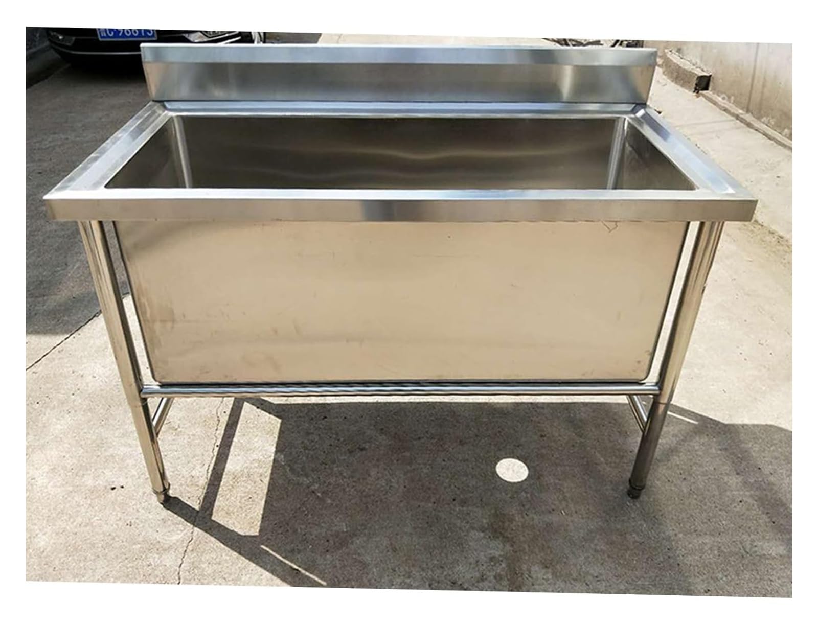 Professional Dog Bathtub,Pet Dog Bathing Station,Dog Grooming Bathtub Station,Stainless Steel Dog Grooming Tub,Wash Shower Sink With Faucet,Dog Bathtub For Large,Medium,Small Pets(120cm/47.2in)