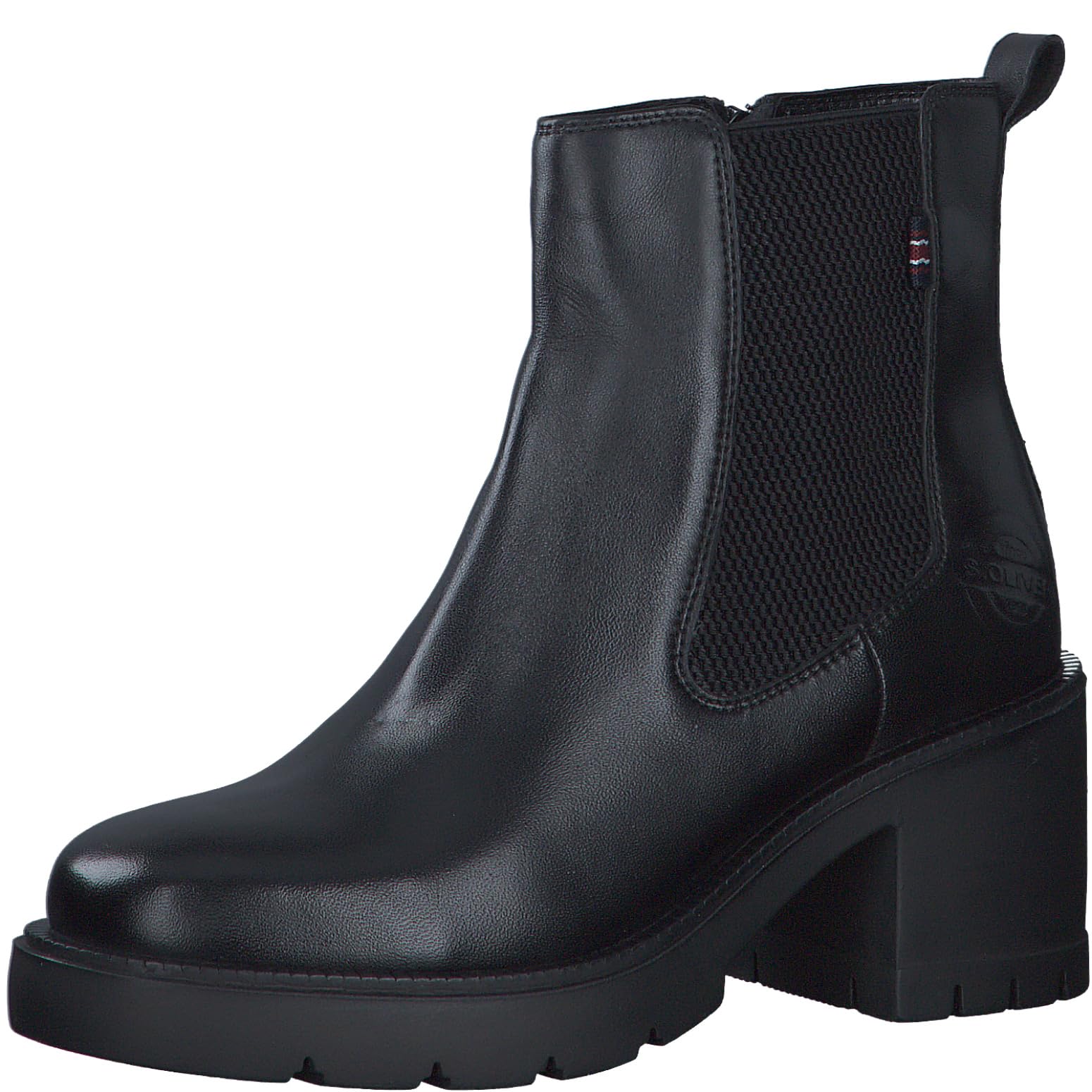 s.Oliver Women' Chelsea 5-25303-43 Boot, Black, 4.5 UK