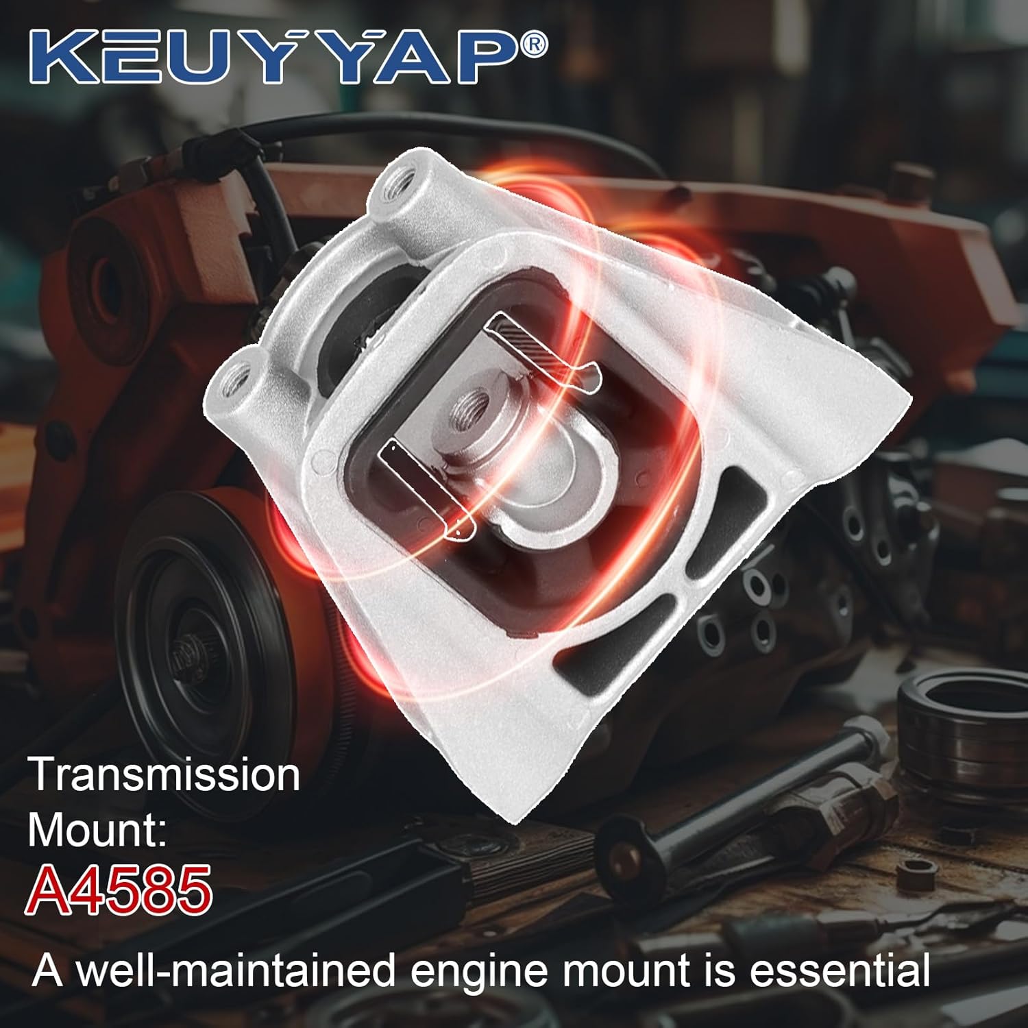 3Pcs Engine Motor Mount Compatible with Honda Civic Hybrid 1.3L 2006-2011 Transmission Mount Set, Replace A4585 A65019 A65029